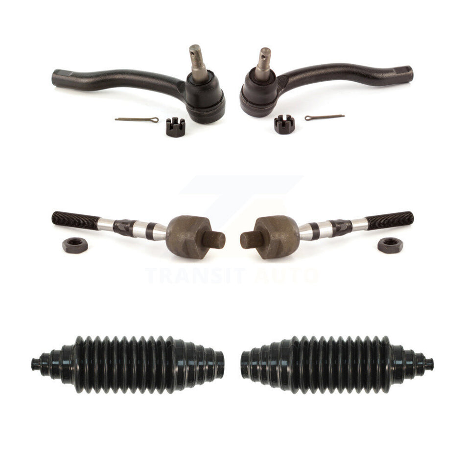 Front Steering Tie Rod End & Boot Kit For 2006-2010 INFINITI M35 M45 KTB-100789