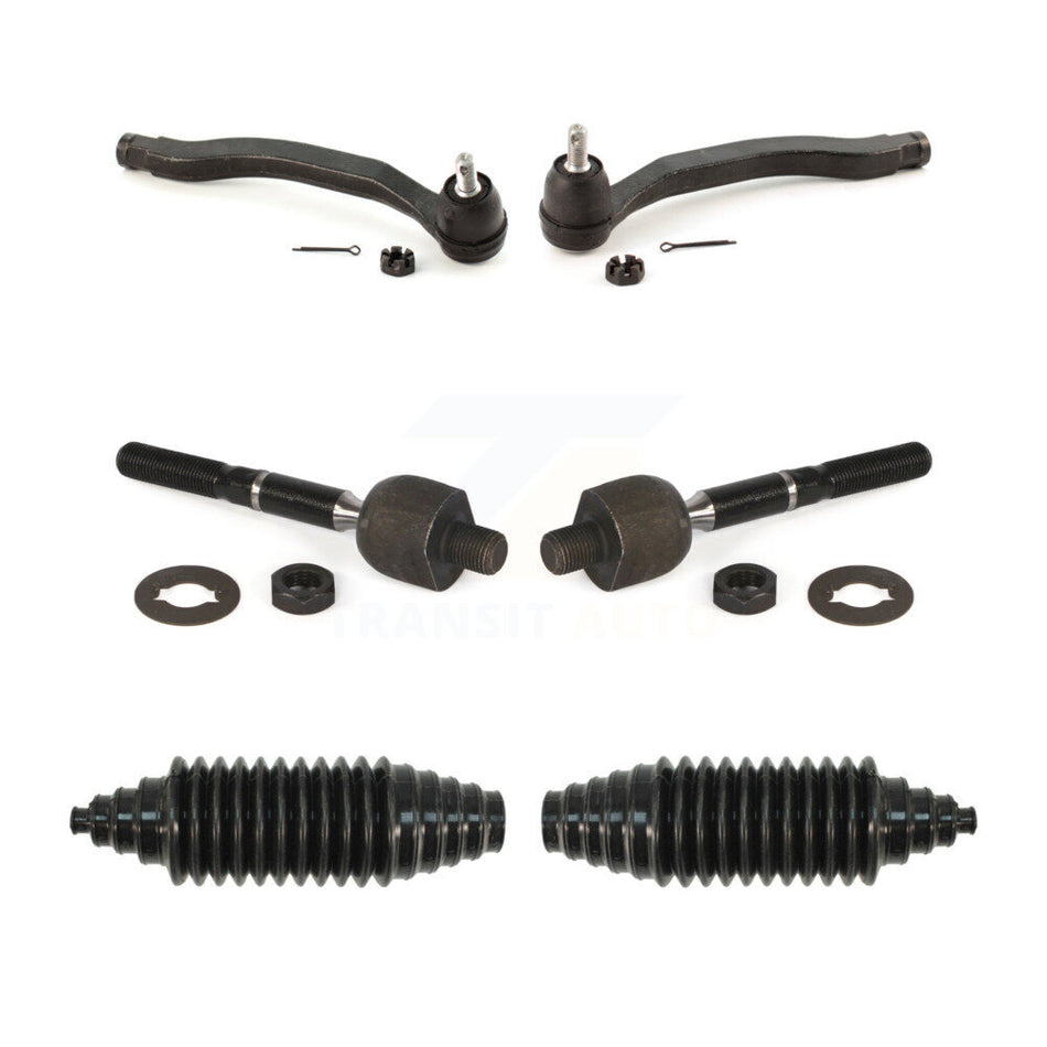Front Steering Tie Rod End & Boot Kit For Honda Accord Acura TL CL KTB-100796