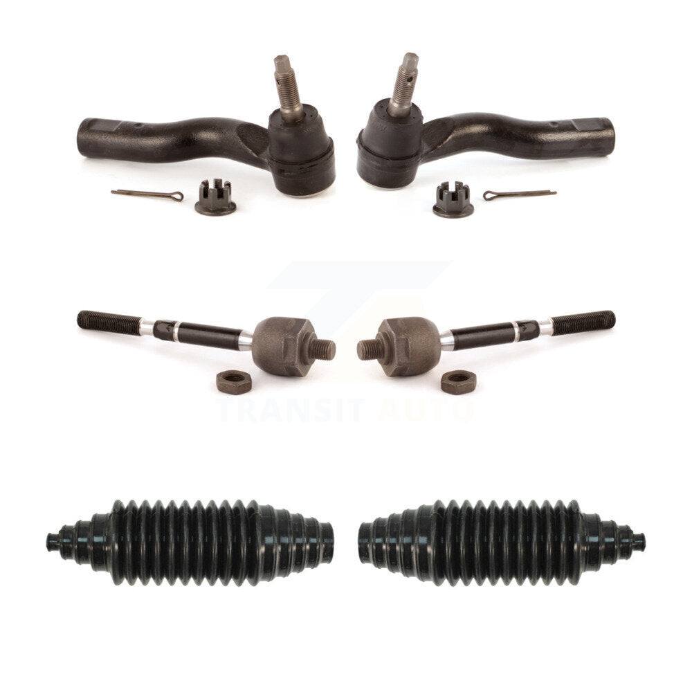 Front Steering Tie Rod End & Boot Kit For Ford Fusion Lincoln MKZ Mercury Milan KTB-100810