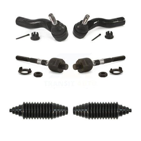 Front Steering Tie Rod End & Boot Kit For Ford Fusion Lincoln MKZ KTB-100811