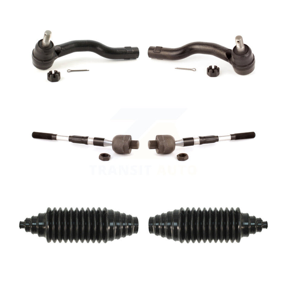 Front Tie Rod End & Boot Kit For Nissan TITAN Armada INFINITI QX80 QX56 Pathfinder KTB-100814