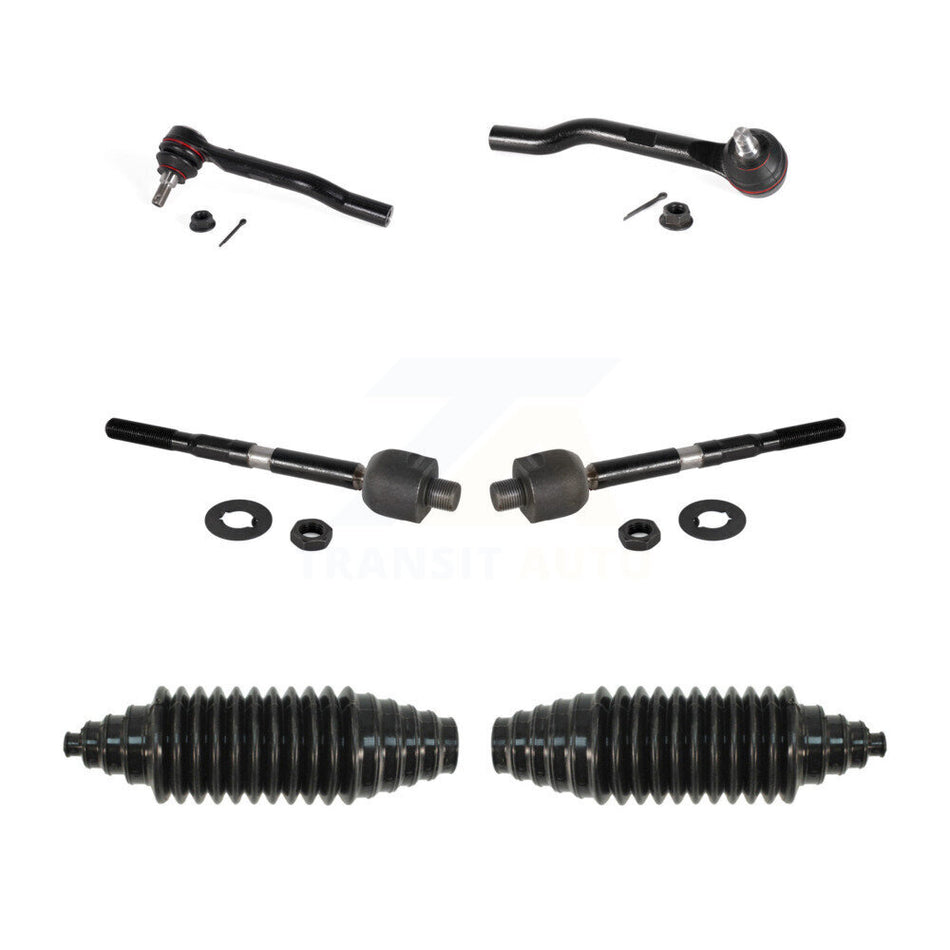 Front Steering Tie Rod End & Boot Kit For Honda Pilot Acura MDX Ridgeline Passport KTB-100853
