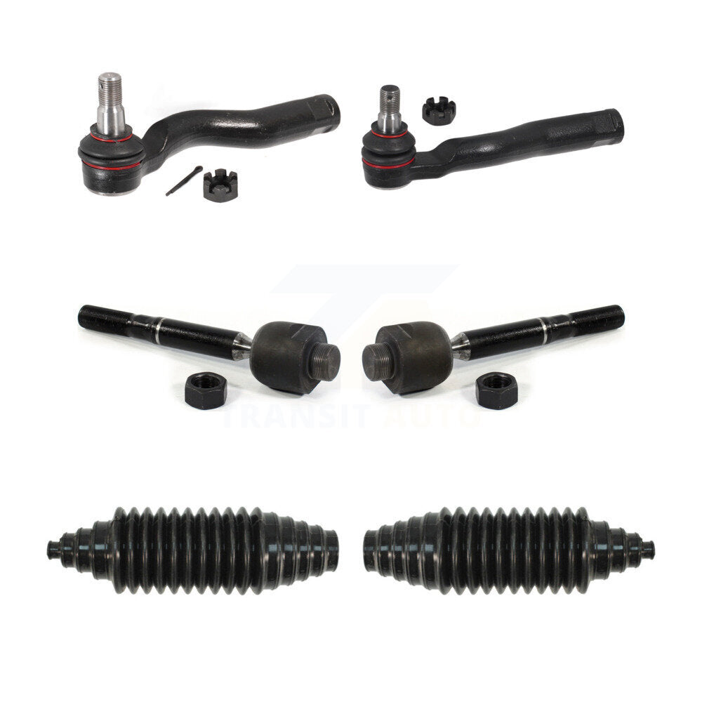 Front Steering Tie Rod End & Boot Kit For Toyota Tundra Sequoia KTB-100857