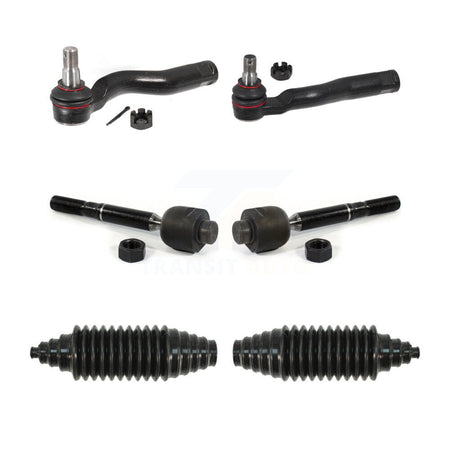Front Steering Tie Rod End & Boot Kit For Toyota Tundra Sequoia KTB-100857