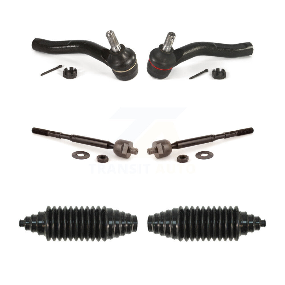 Front Steering Tie Rod End & Boot Kit For Toyota Yaris Prius C KTB-100861