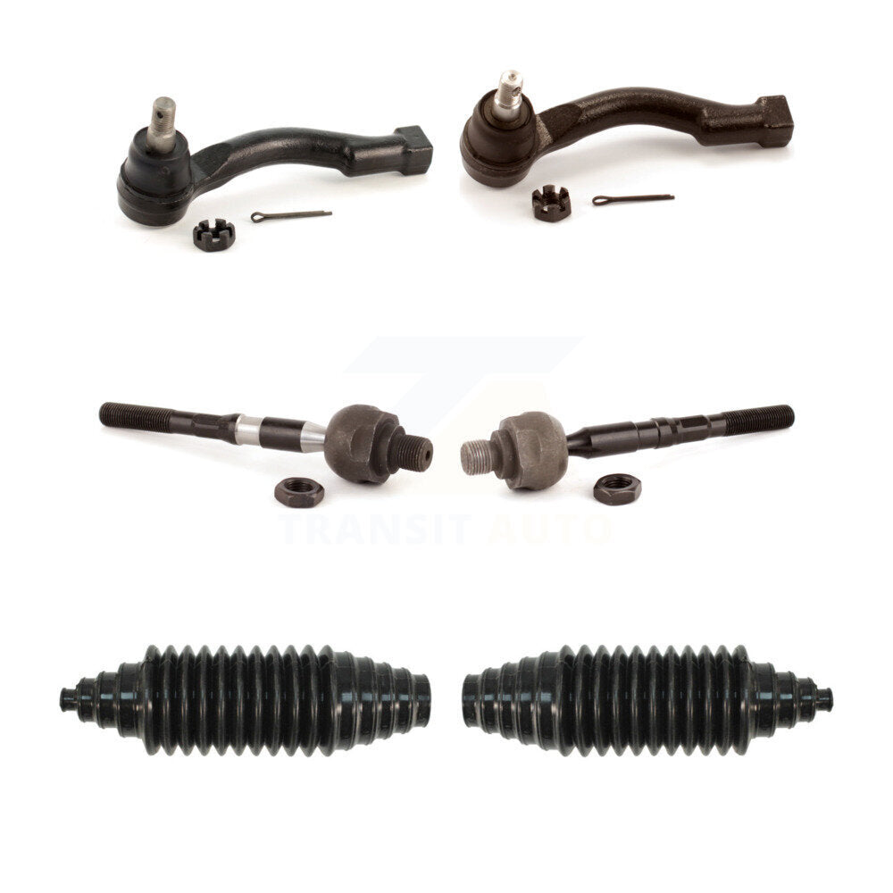 Front Steering Tie Rod End & Boot Kit (6Pc) For 2003-2009 Kia Sorento KTB-100867