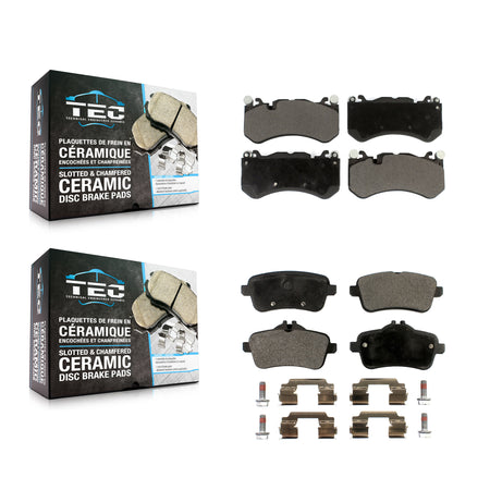 Front Rear Ceramic Brake Pads Kit For Mercedes-Benz GLE43 AMG ML63 GL63 GLE63 S GLS550 KTC-100749