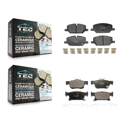 Front Rear Ceramic Brake Pads Kit For 2020 Buick Envision From Chassis  VIN # LS723983 KTC-100827