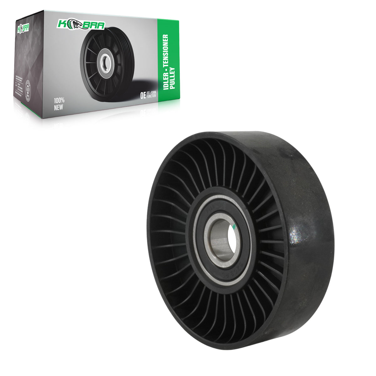 Accessory Drive Belt Pulley KTP-89018 For Ford F-150 F-250 Chrysler Sebring F-350 Chevrolet E-350 HD