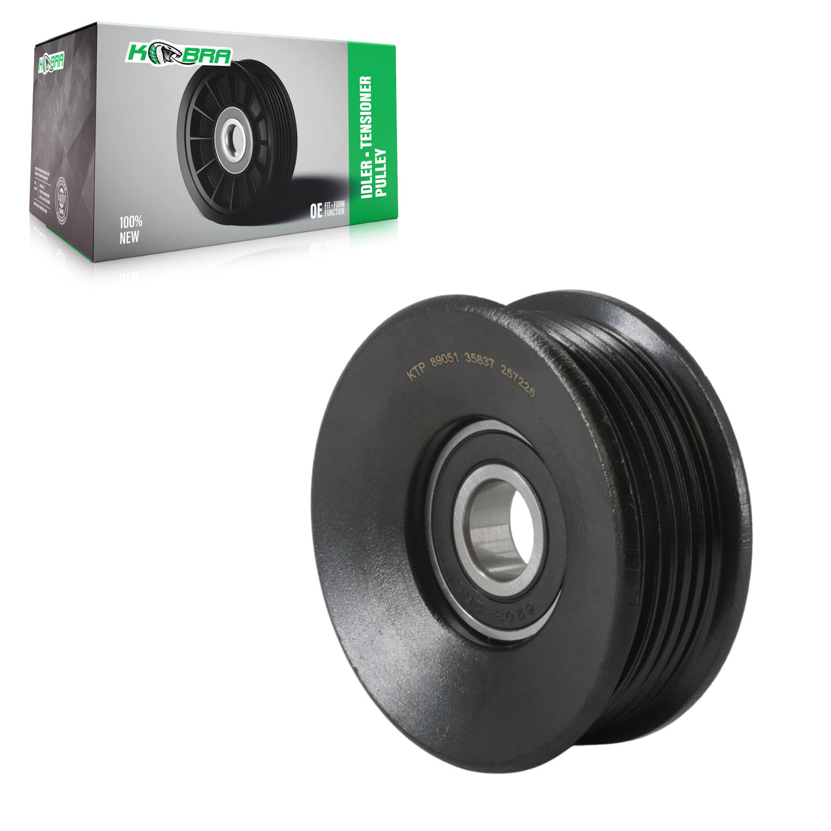 Accessory Drive Belt Pulley KTP-89051 For Ford Mustang Crown Victoria Lincoln Town Car Mercury Grand