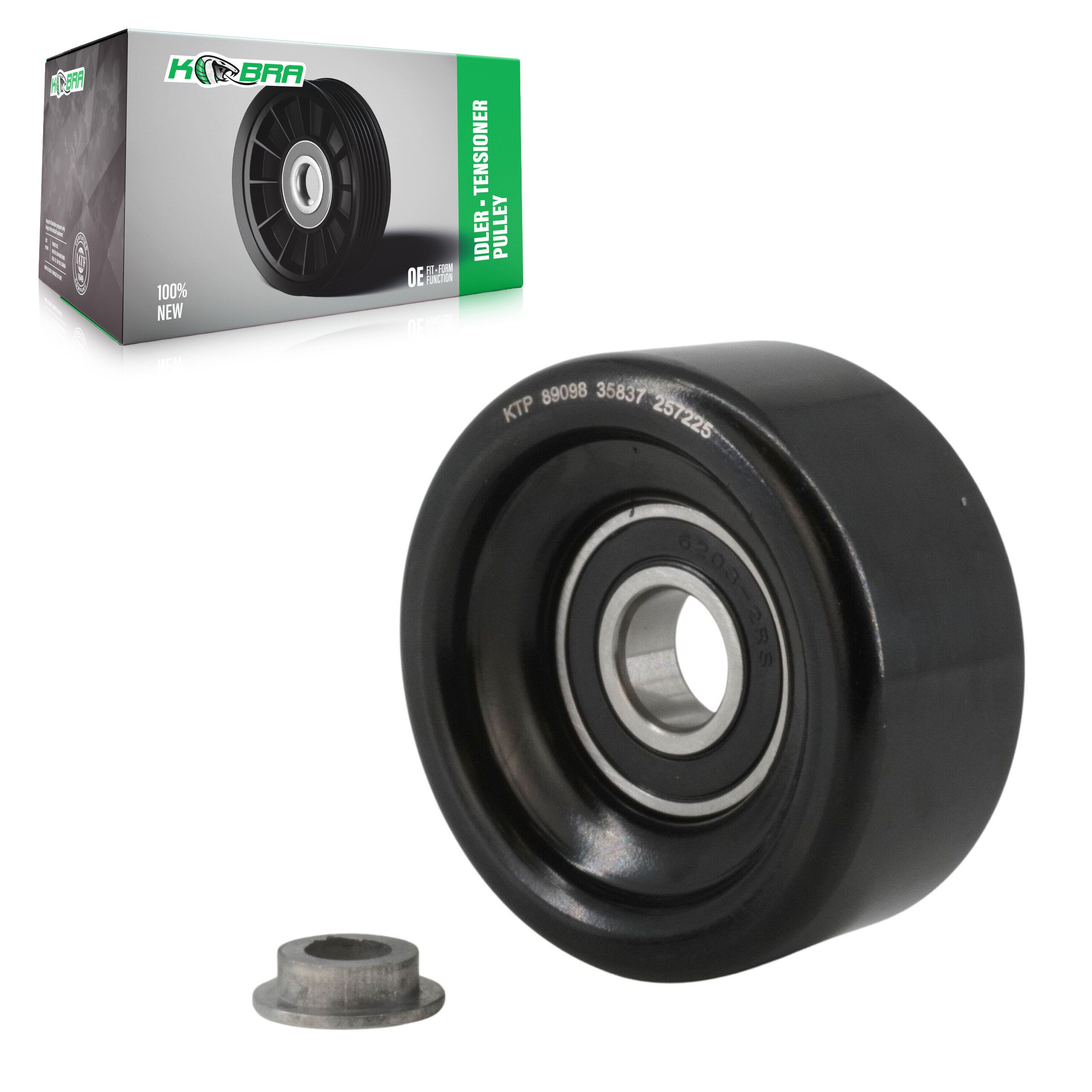 Smooth Pulley Accessory Drive Belt Idler KTP-89098 For Chevrolet Pontiac Equinox Torrent Am