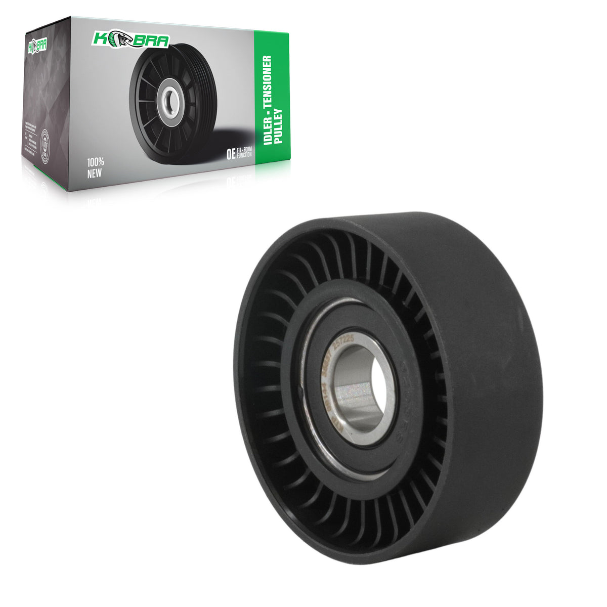 Accessory Drive Belt Pulley KTP-89144 For Ford Ram F-150 1500 Jeep Dodge Escape Volkswagen Cherokee