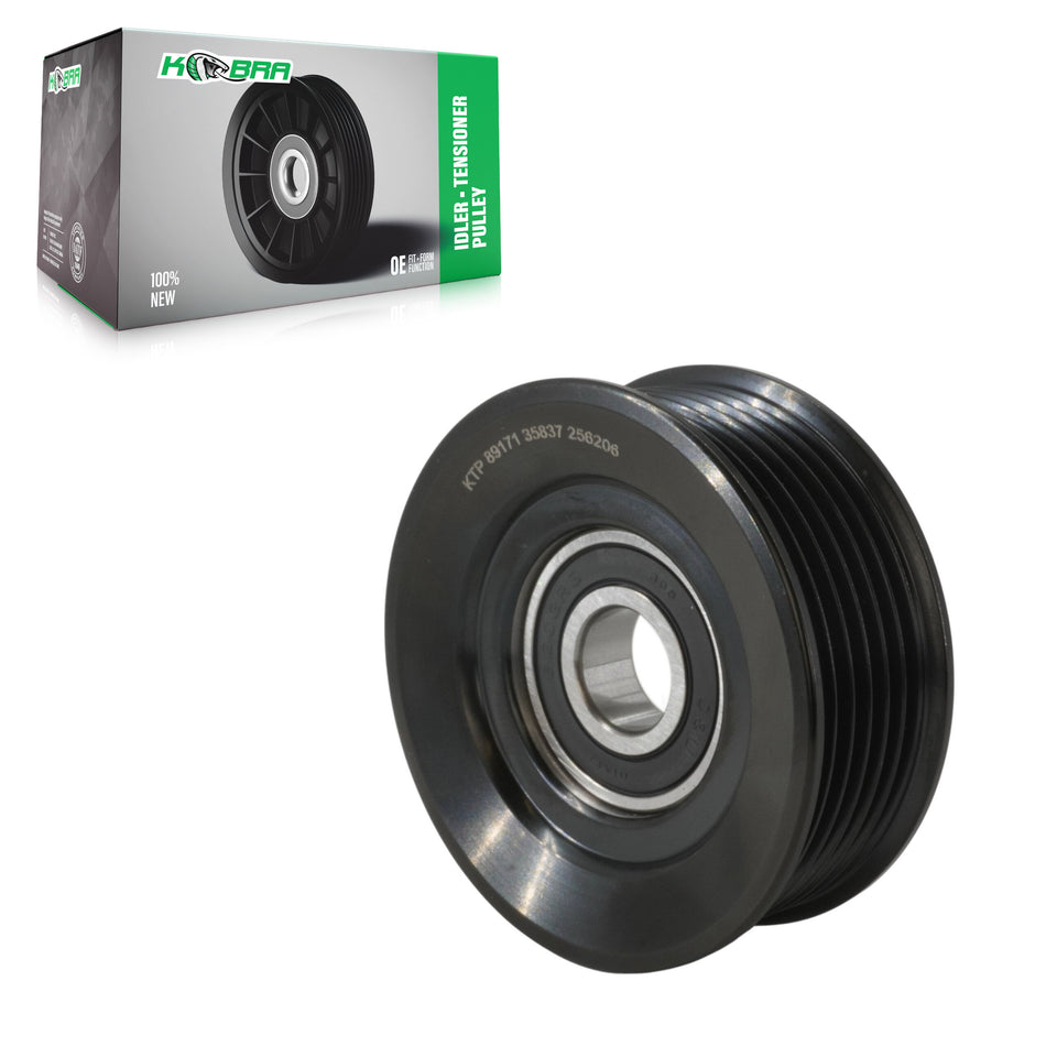 Accessory Drive Belt Idler Pulley KTP-89171 For Ford F-150 Peterbilt 367 Mack Lincoln Kenworth Star