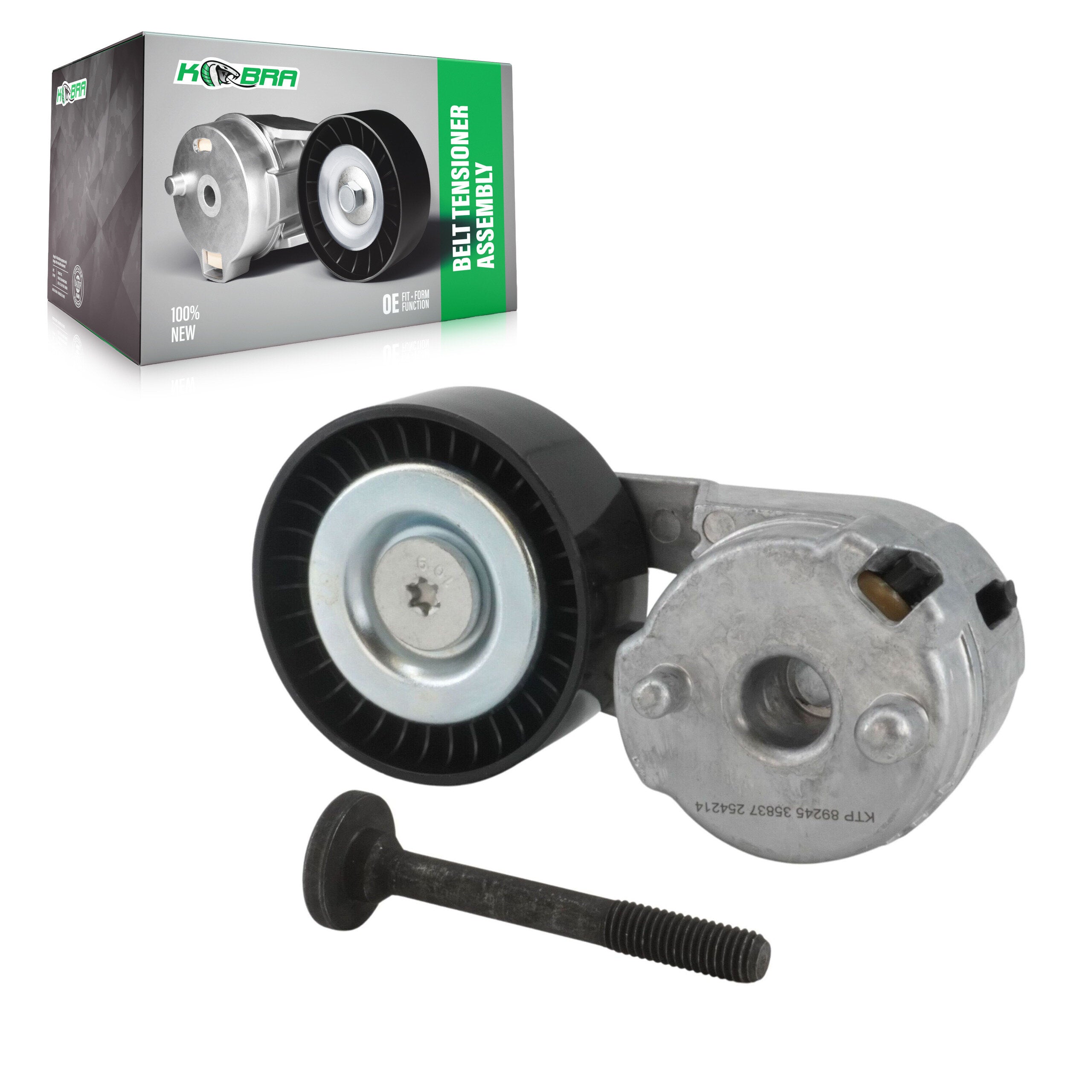 Accessory Drive Belt Tensioner Assembly KTP-89245 For Jeep Wrangler Grand Cherokee TJ 4.0L