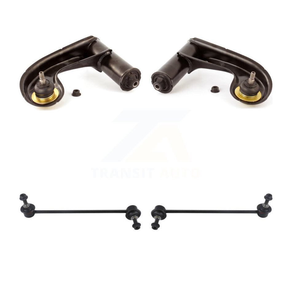 Front Suspension Control Arm And Ball Joint Assembly Stabilizer Bar Link Kit For 2003 Mercedes-Benz CLK55 AMG Without Sport KTR-100051