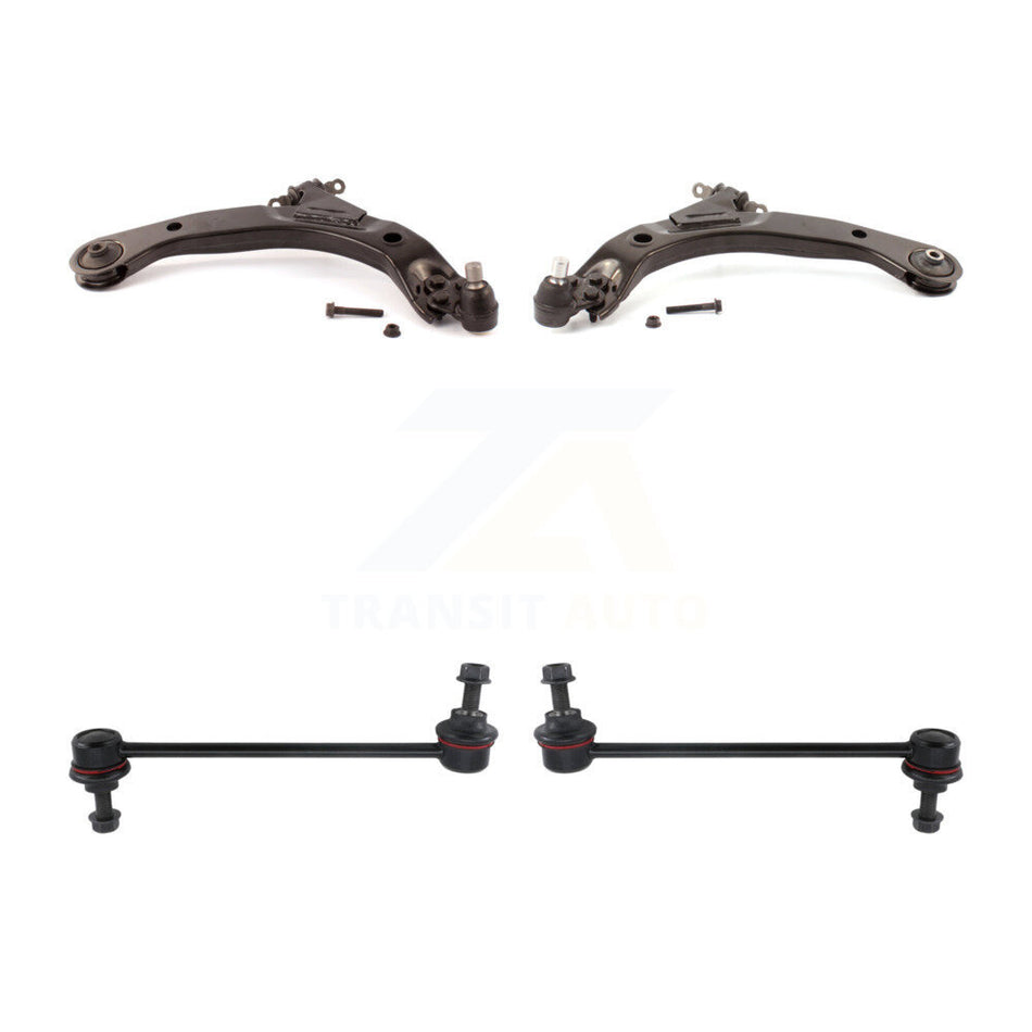 Front Suspension Control Arm And Ball Joint Assembly Stabilizer Bar Link Kit For 2010 Chevrolet HHR Turbocharged With FE5 KTR-100080