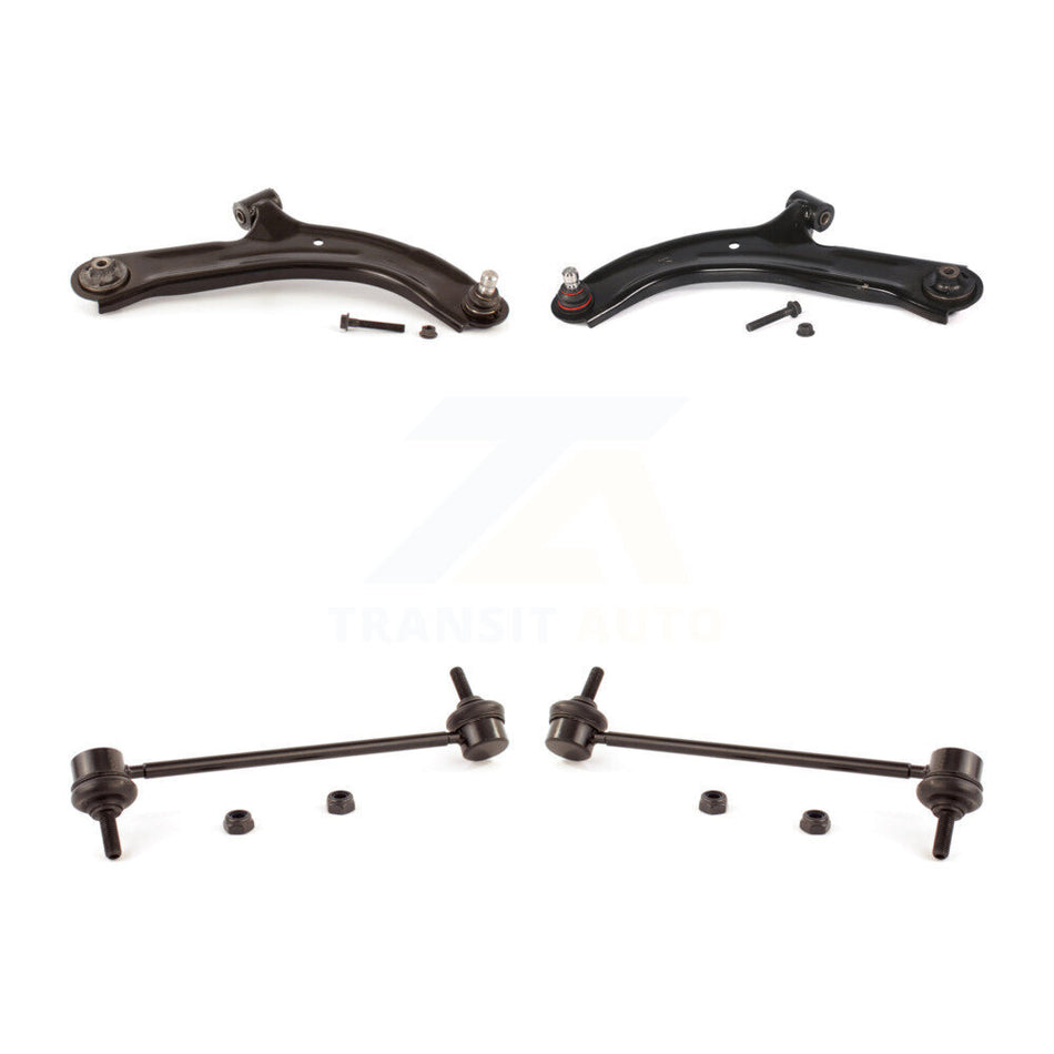 Front Suspension Control Arm And Ball Joint Assembly Stabilizer Bar Link Kit For Nissan Versa Cube KTR-100114