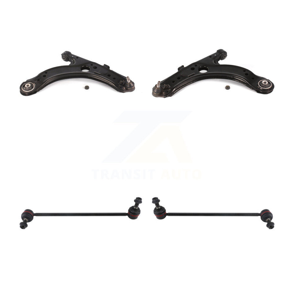 Front Suspension Control Arm And Ball Joint Assembly Stabilizer Bar Link Kit For 2005 Volkswagen Jetta A4 body code 7th 8th Digit Of VIN Is "1K" KTR-100124