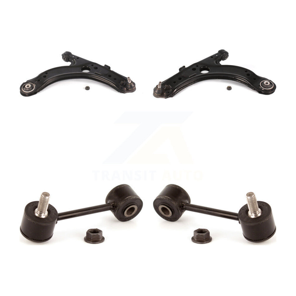 Front Suspension Control Arm And Ball Joint Assembly Stabilizer Bar Link Kit For Volkswagen Jetta Beetle Golf KTR-100125