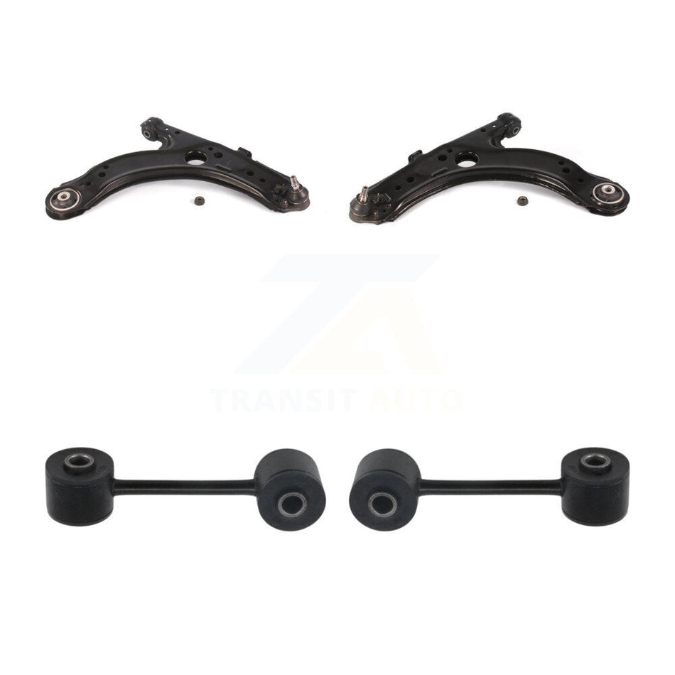 Front Suspension Control Arm And Ball Joint Assembly Stabilizer Bar Link Kit For Volkswagen Jetta Beetle Golf City KTR-100127