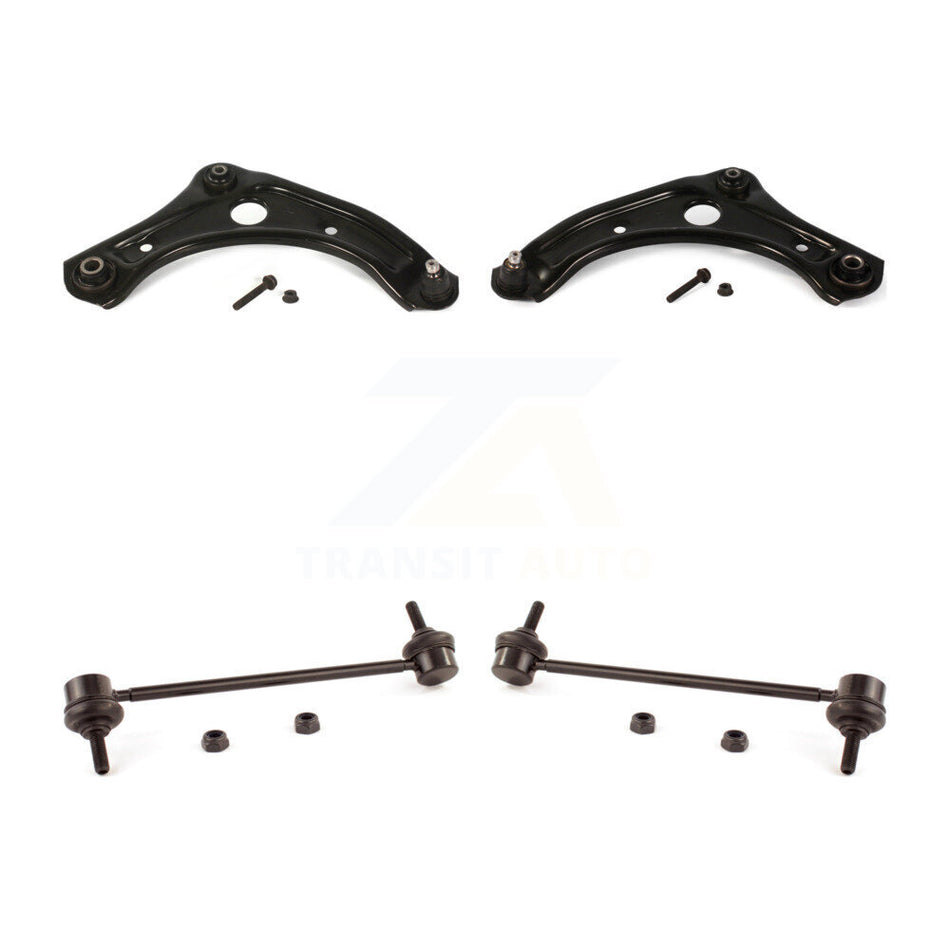 Front Suspension Control Arm And Ball Joint Assembly Stabilizer Bar Link Kit For Nissan Versa Note Micra KTR-100149