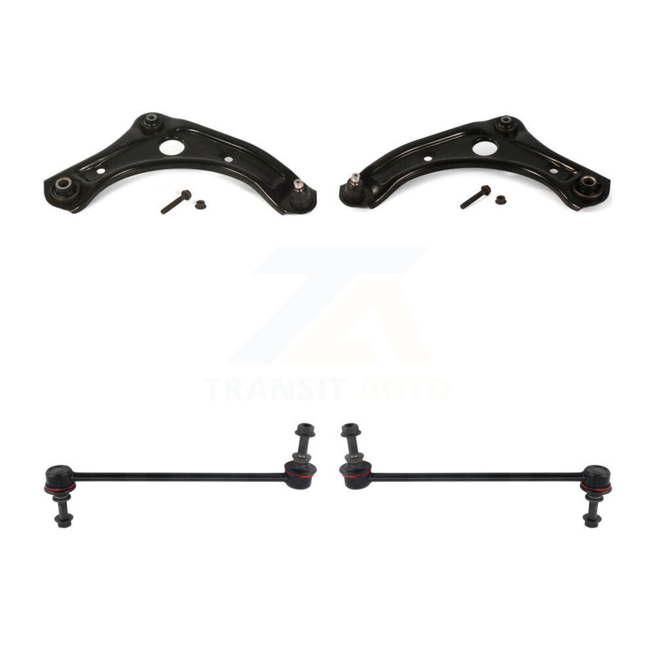 Front Suspension Control Arm And Ball Joint Assembly Stabilizer Bar Link Kit For Nissan Versa Note Micra KTR-100149