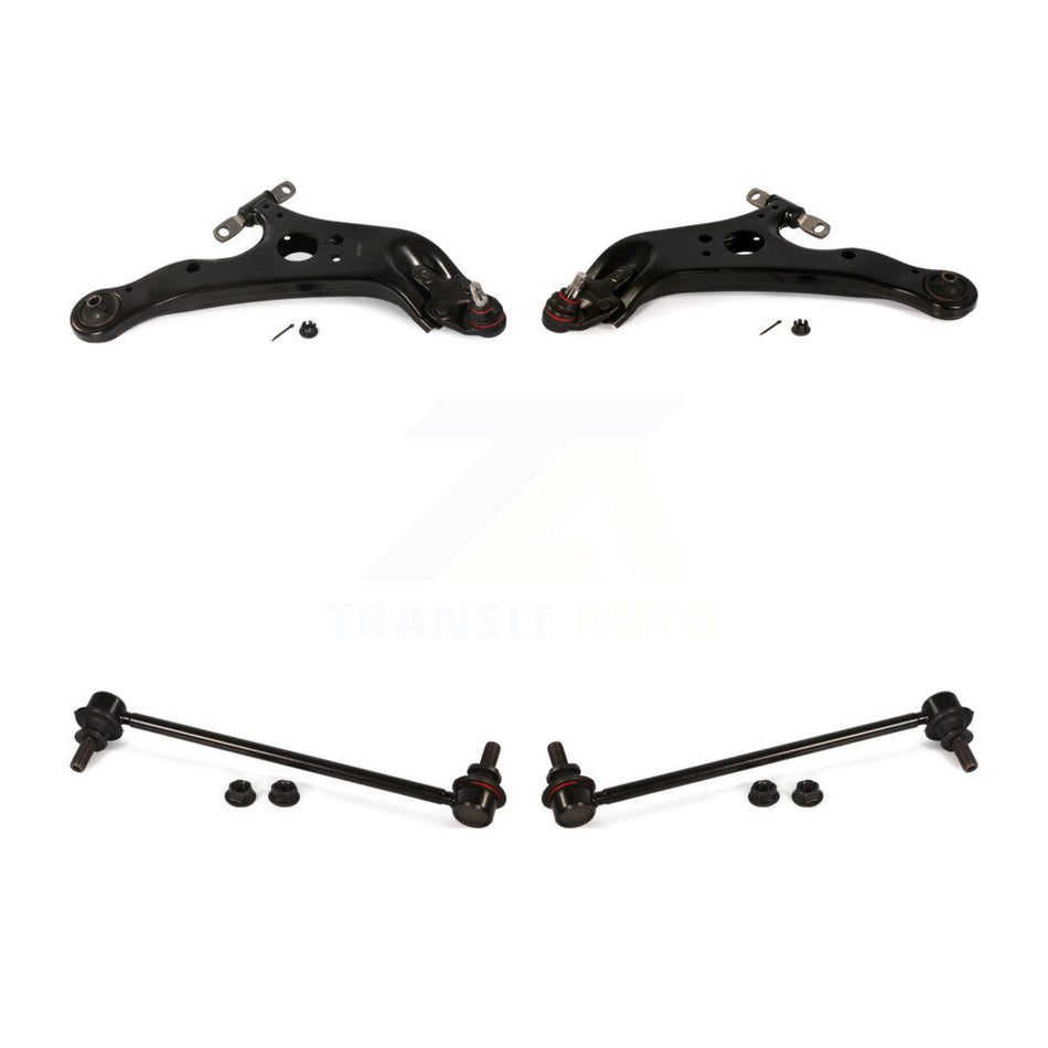 Front Suspension Control Arm And Ball Joint Assembly Stabilizer Bar Link Kit For 2011-2019 Toyota Sienna KTR-100157