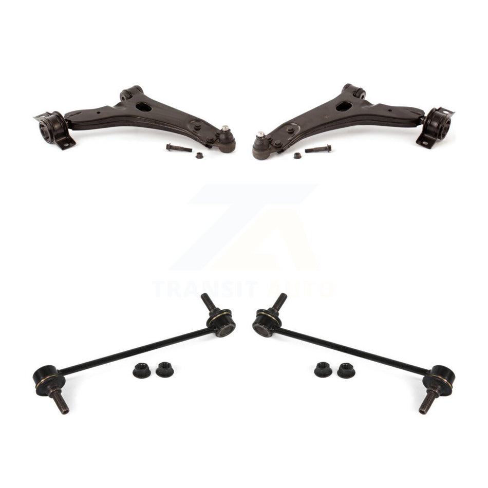 Front Suspension Control Arm And Ball Joint Assembly Stabilizer Bar Link Kit For Ford Focus KTR-100186