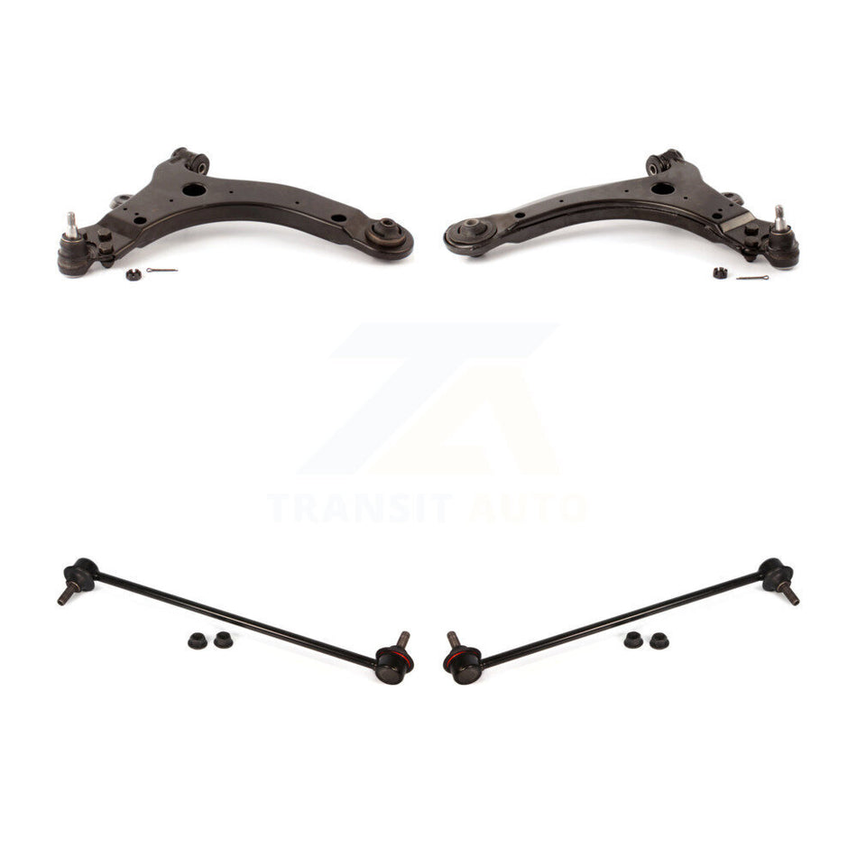 Front Suspension Control Arm And Ball Joint Assembly Stabilizer Bar Link Kit For Pontiac Grand Prix Buick LaCrosse Montana Allure KTR-100195
