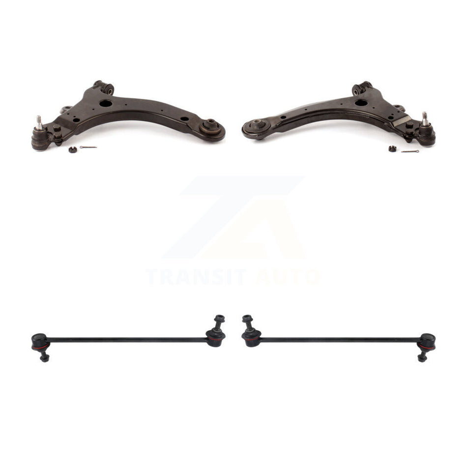 Front Suspension Control Arm And Ball Joint Assembly Stabilizer Bar Link Kit For Pontiac Grand Prix Buick LaCrosse Montana Allure KTR-100195