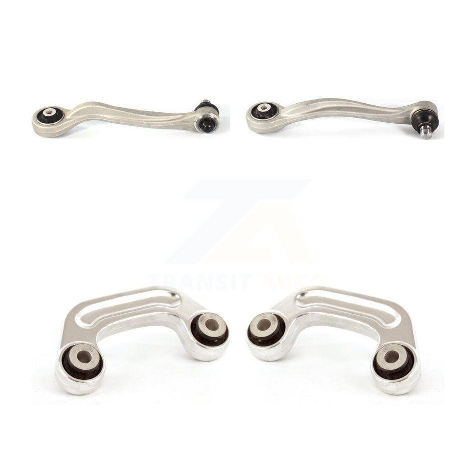 Front Suspension Control Arm And Ball Joint Assembly Stabilizer Bar Link Kit For Audi A6 Quattro A8 Volkswagen Phaeton S6 S8 KTR-100293