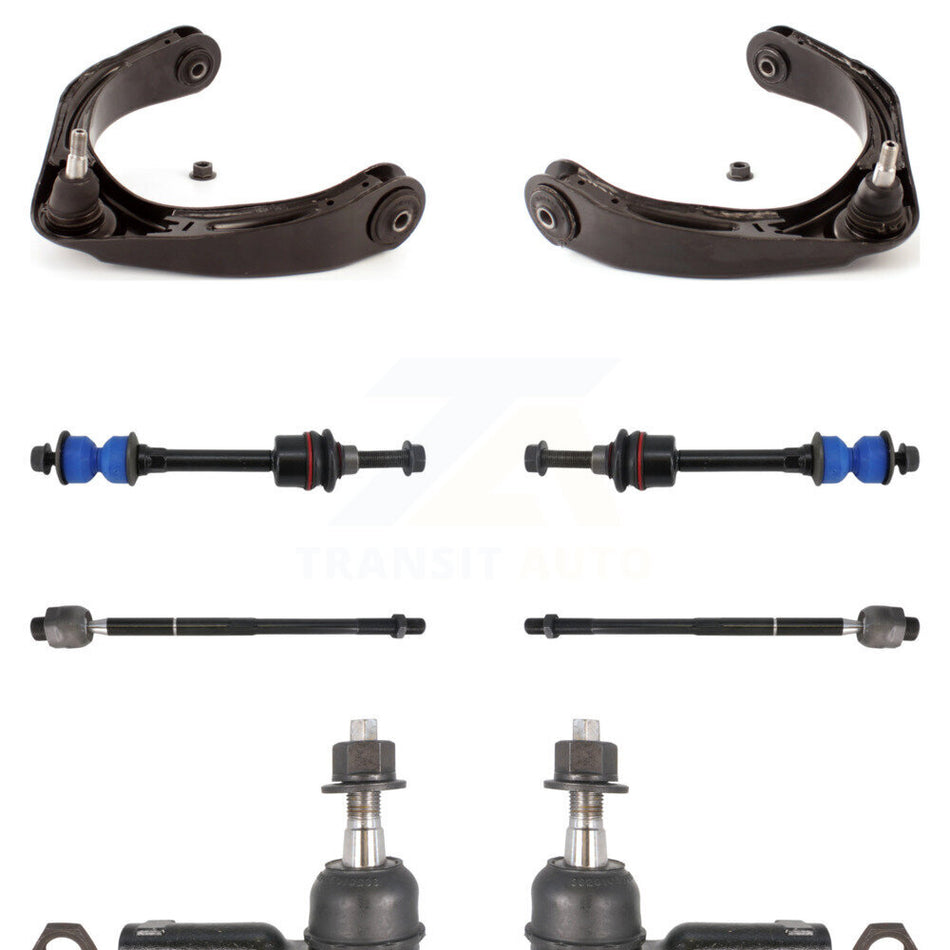 Front Control Arm Ball Joint Tie Rod End Link Kit (8Pc) For 2006-2008 Dodge Ram 1500 RWD KTR-100333