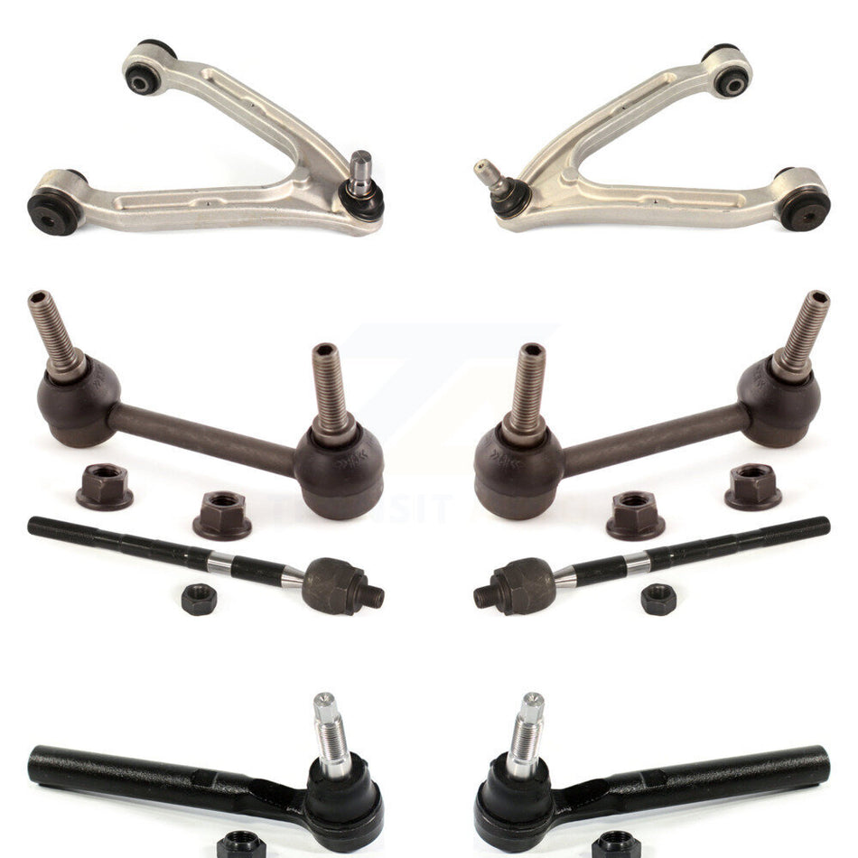 Front Suspension Control Arm And Ball Joint Tie Rod End Link Kit (8Pc) For Hummer H3 H3T KTR-100335