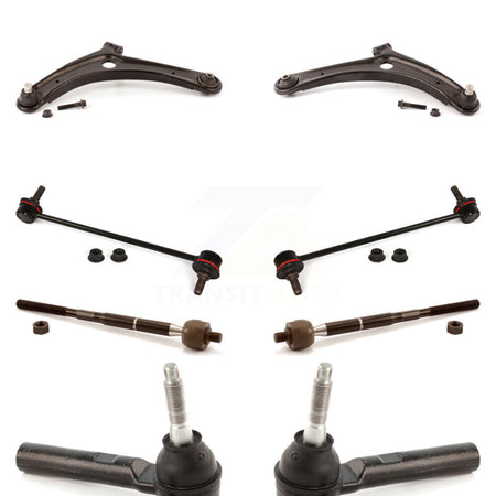 Front Control Arm & Ball Joint Tie Rod End Link Kit (8Pc) For Jeep Patriot Compass Dodge KTR-100360