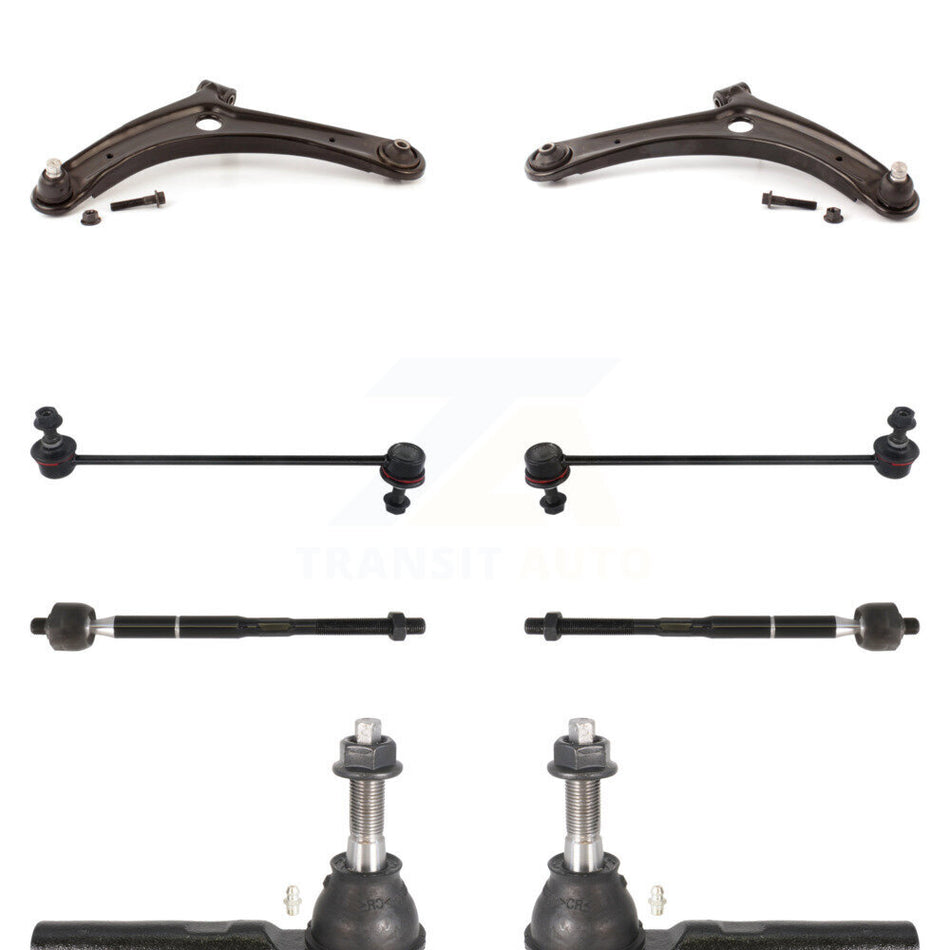 Front Control Arm & Ball Joint Tie Rod End Link Kit (8Pc) For Jeep Patriot Compass Dodge KTR-100360