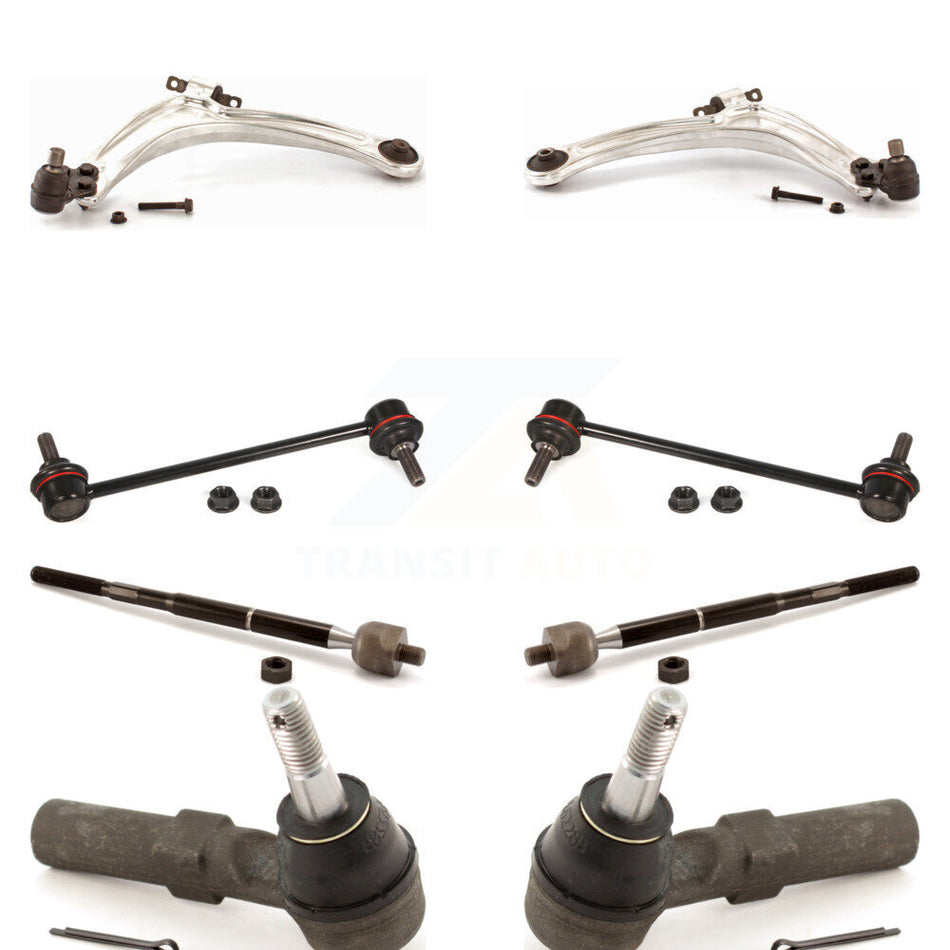 Front Suspension Control Arm And Ball Joint Assembly Steering Tie Rod End Stabilizer Bar Link Kit (8Pc) For Chevrolet HHR KTR-100410
