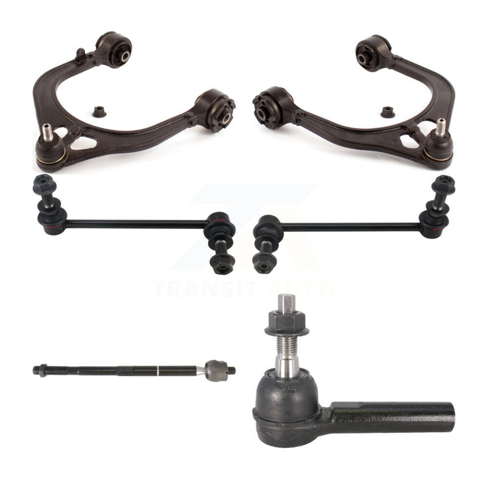 Front Suspension Control Arm And Ball Joint Assembly Steering Tie Rod End Stabilizer Bar Link Kit (6Pc) For Dodge Charger Challenger Chrysler 300 KTR-100499