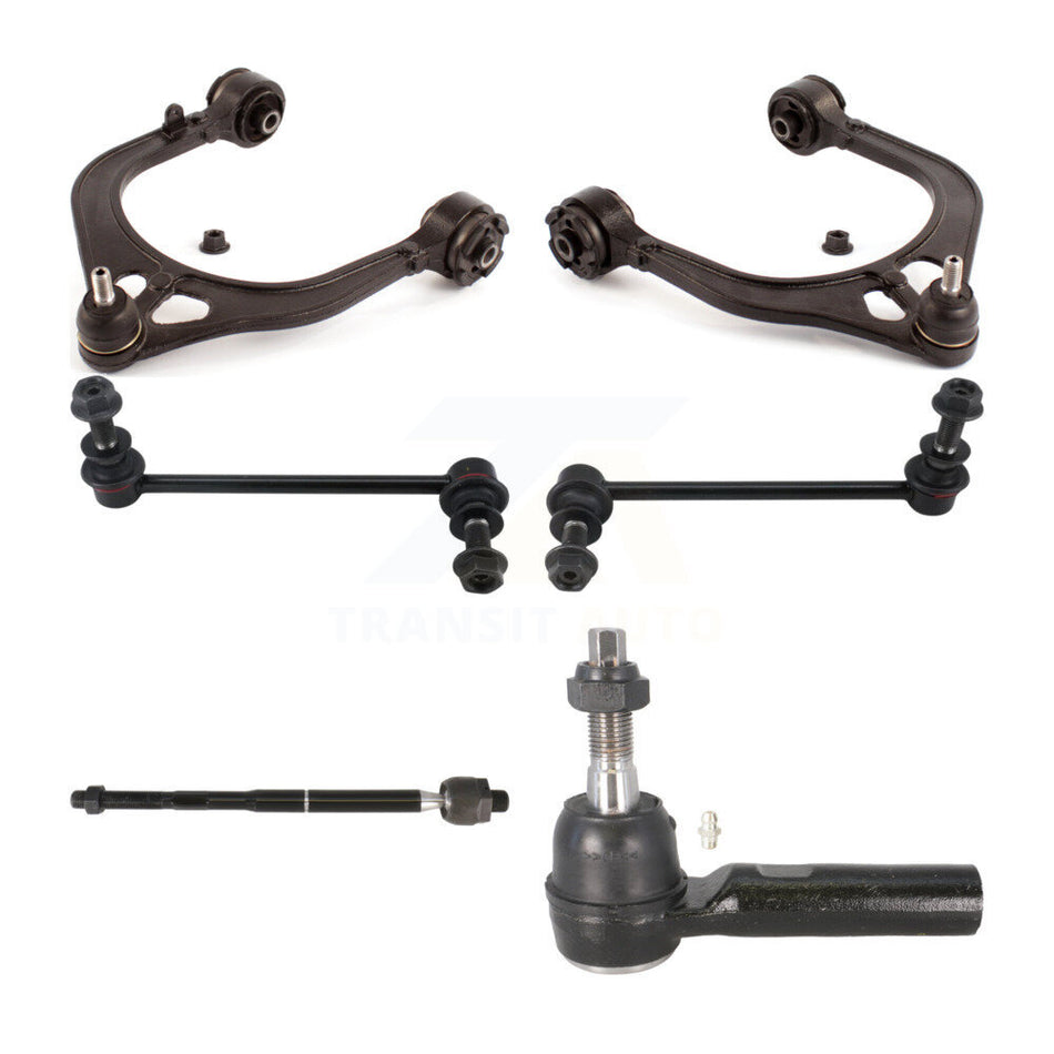 Front Suspension Control Arm And Ball Joint Assembly Steering Tie Rod End Stabilizer Bar Link Kit (6Pc) For Dodge Chrysler 300 Charger Magnum Challenger KTR-100500