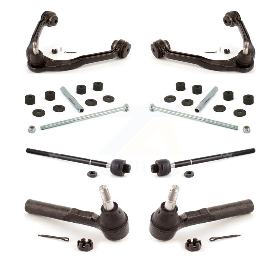 Front Suspension Control Arm And Ball Joint Assembly Steering Tie Rod End Stabilizer Bar Link Kit For Chevrolet Silverado 1500 GMC Sierra Classic KTR-100509
