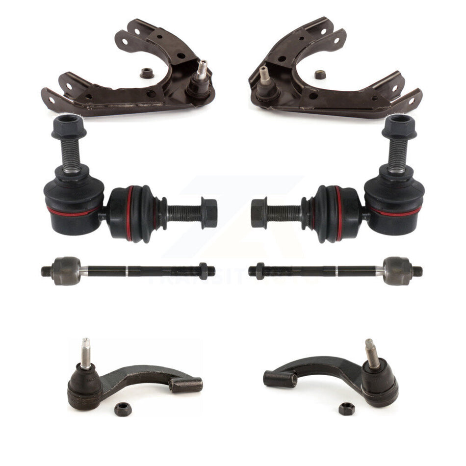 Front Suspension Control Arm And Ball Joint Assembly Steering Tie Rod End Stabilizer Bar Link Kit (8Pc) For Chrysler Sebring Dodge Stratus Cirrus Plymouth Breeze KTR-100517