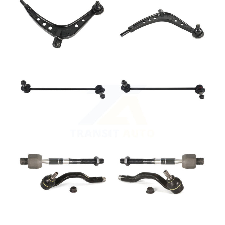 Front Control Arm And Ball Joint Tie Rod End Link Kit (8Pc) For 2001-2005 BMW 325xi 330xi KTR-100590