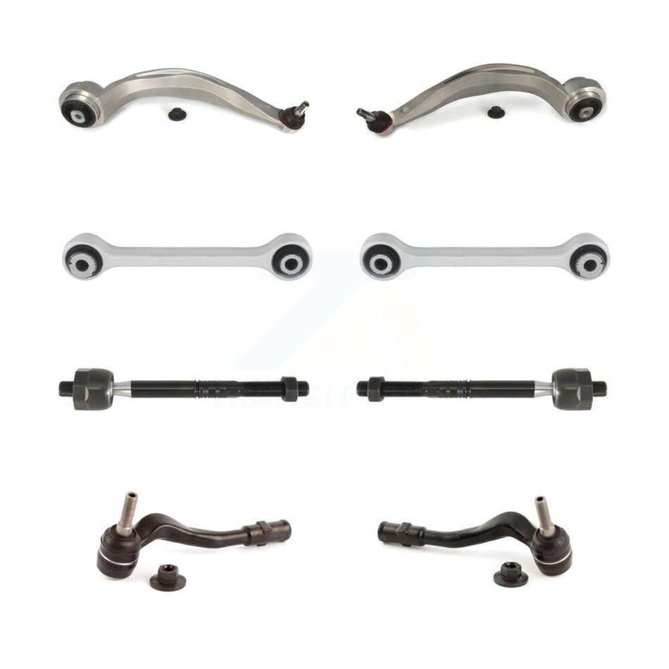 Front Suspension Control Arm And Ball Joint Assembly Steering Tie Rod End Stabilizer Bar Link Kit (8Pc) For Audi A4 Q5 A5 Quattro S5 allroad S4 KTR-100634
