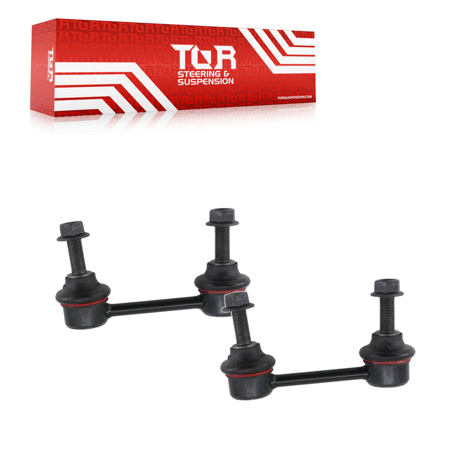 Front Suspension Stabilizer Bar Link Pair For Ford E-350 Super Duty E-250 E-150 E-450 KTR-100720