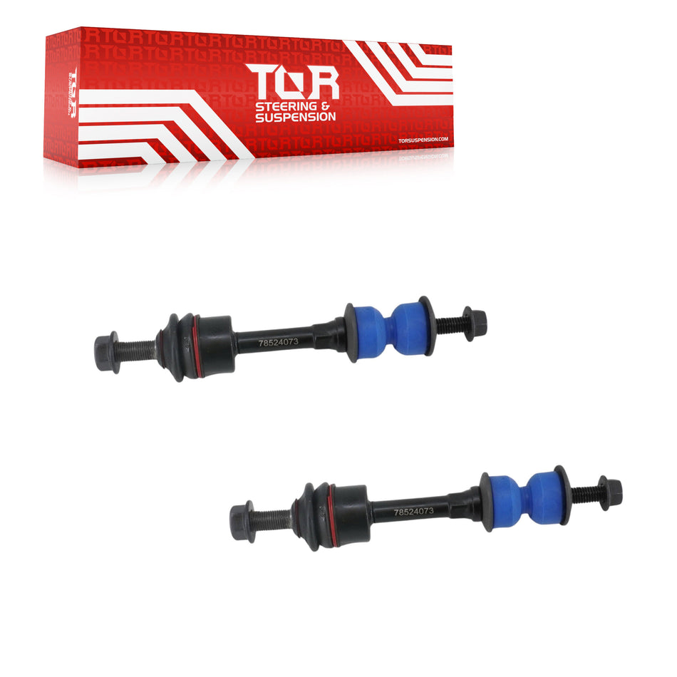 Front Suspension Stabilizer Bar Link Pair For Ford F-150 Lincoln Mark LT RWD KTR-100764