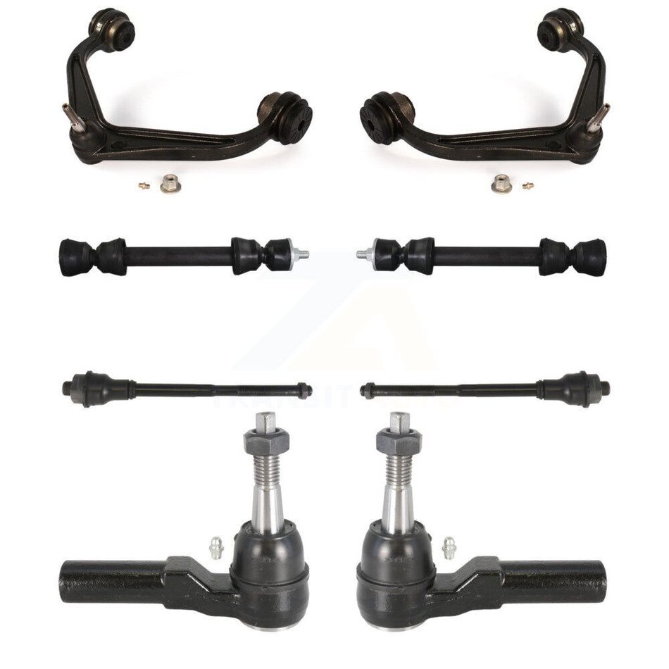 Front Suspension Control Arm And Ball Joint Assembly Steering Tie Rod End Stabilizer Bar Link Kit For Chevrolet Silverado 2500 HD GMC Sierra 3500 KTR-101690