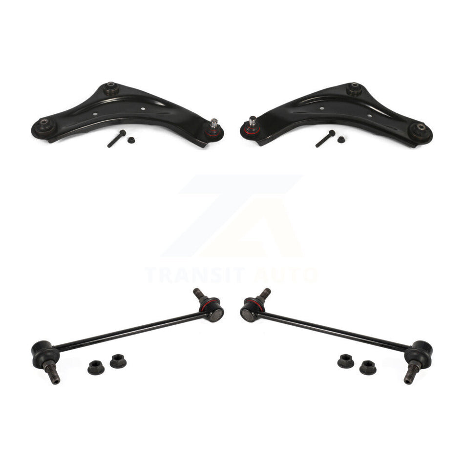 Front Suspension Control Arm And Ball Joint Assembly Stabilizer Bar Link Kit For 2013-2017 Nissan LEAF KTR-101744