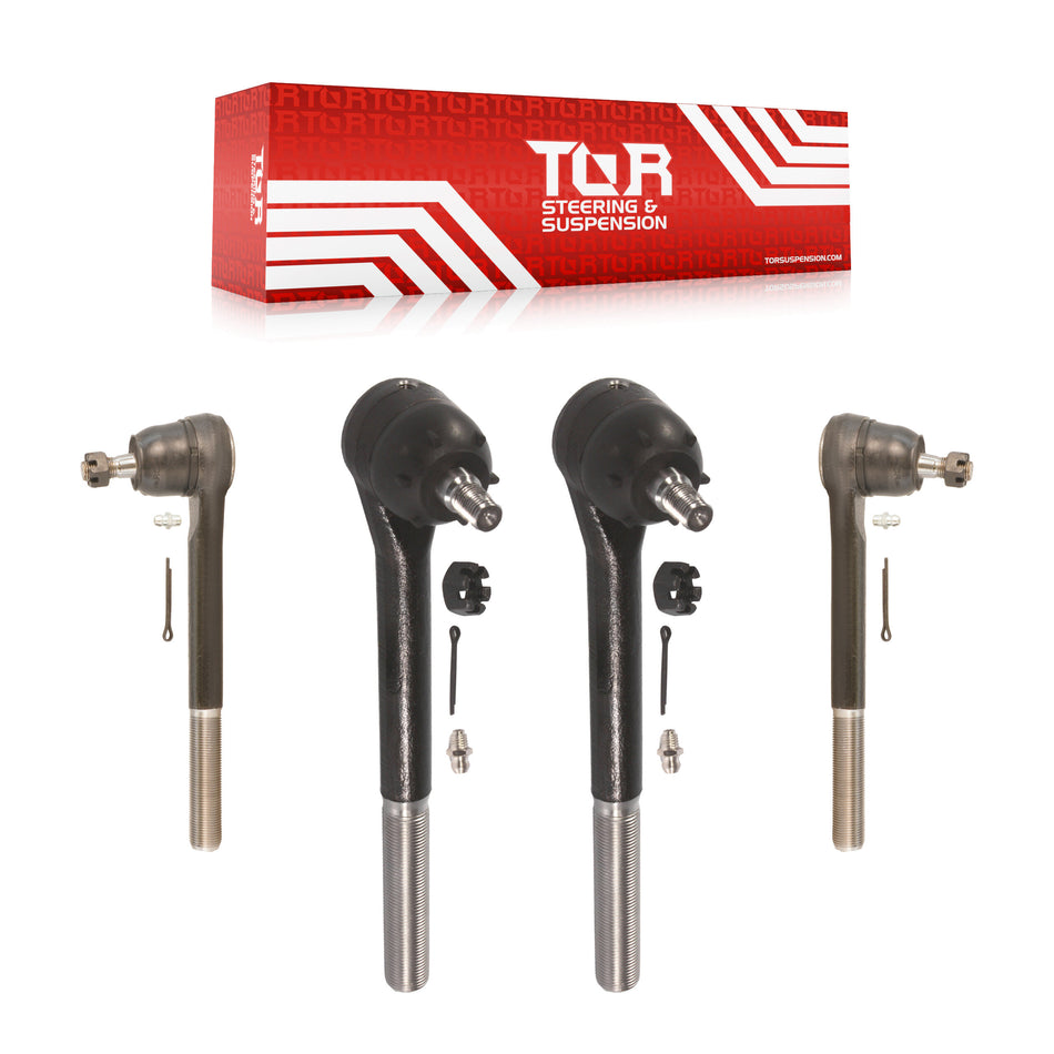 Front Steering Tie Rod End Kit For Chevrolet S10 Blazer GMC Sonoma Jimmy Isuzu Hombre KTR-101850