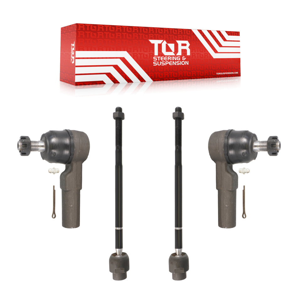 Front Steering Tie Rod End Kit For Cadillac DeVille Eldorado Seville Buick Riviera Pontiac Grand Prix Oldsmobile Allante Aurora Toronado KTR-101861