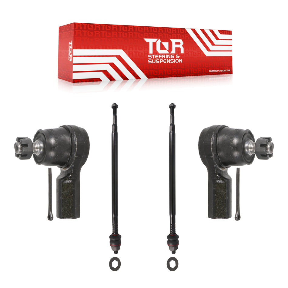 Front Steering Tie Rod End Kit For 2001-2005 Honda Civic Acura EL KTR-101889