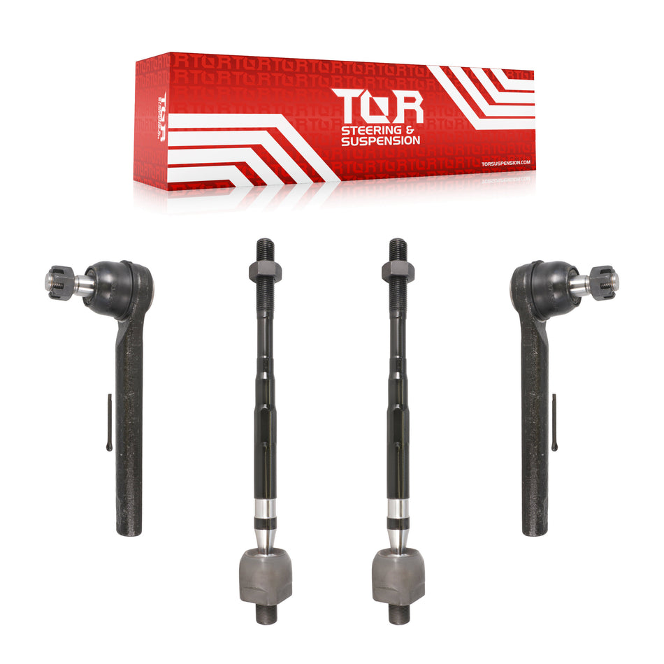 Front Steering Tie Rod End Kit For 2005-2007 Nissan Murano KTR-101893